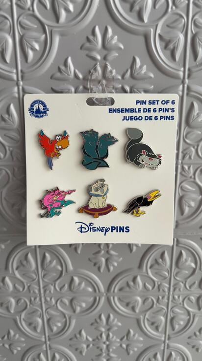 Disney Other - Disney Parks Villains Sidekicks 6 Pin Set NEW
